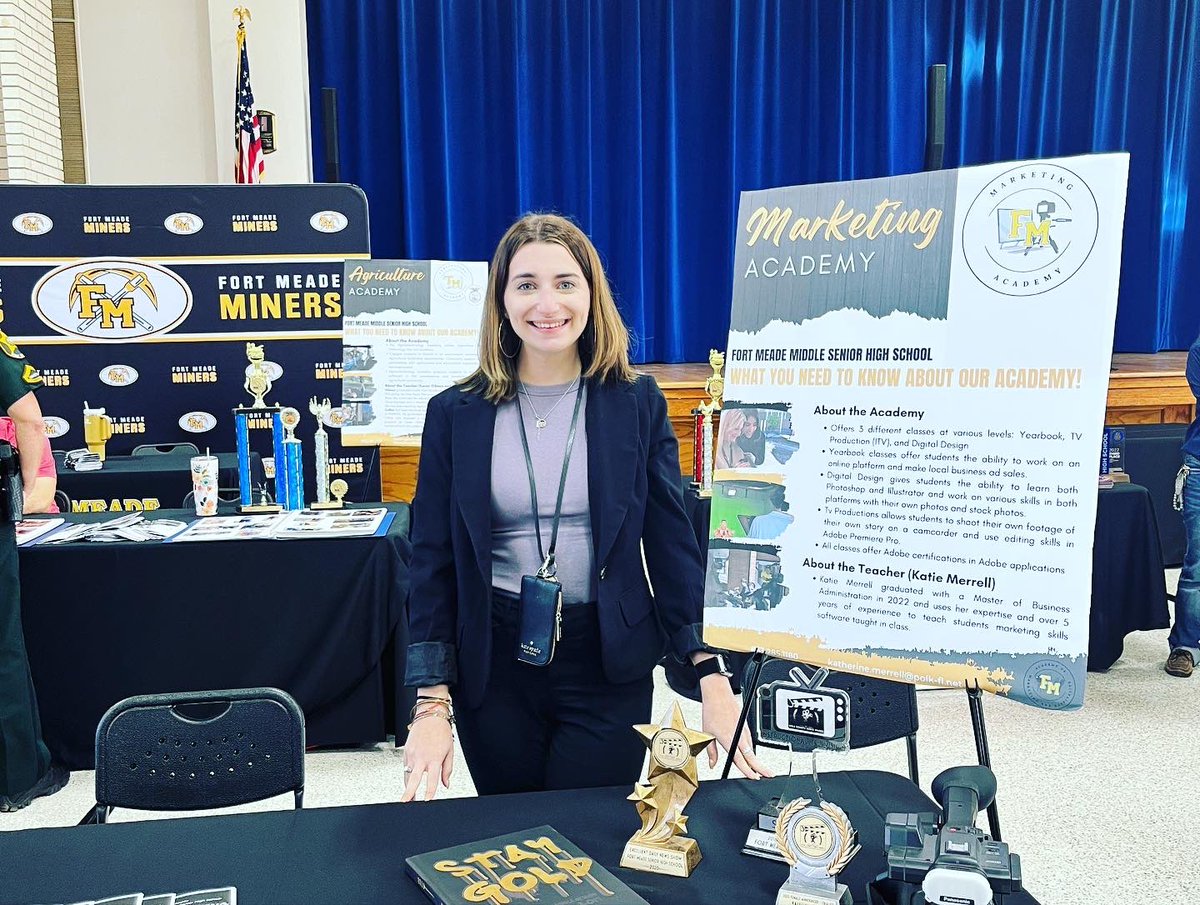 FMMSHS_CTE's tweet photo. Come see us at the @PolkSchoolsNews Academy Showcase at the Bartow Civic Center! https://t.co/xwQhliOMpL