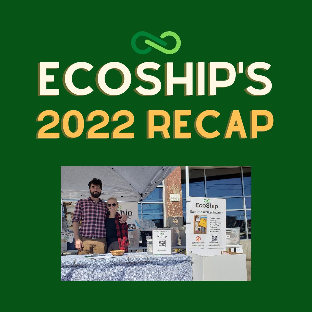 EcoShip_Chicago's tweet photo. We had a busy year! If you haven't already, join us in 2023. You can save and donate your packaging materials OR receive gently used materials to reuse them. https://t.co/bX05OB8icx