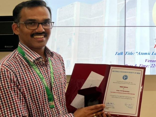 Materials & Interface Engineering @ TNN's Lab (@tnnlab) on Twitter photo How more beautiful can the start of a new year be! Sharing with all the great news that our beloved PI, our mentor and guide, Dr. T.N.Narayanan <a href="/tharangattu/">Narayanan Tharangattu Narayanan</a> has been awarded the prestigious Materials Research Society of India (MRSI) medal. We are so proud of you! How more beautiful can the start of a new year be! Sharing with all the great news that our beloved PI, our mentor and guide, Dr. T.N.Narayanan <a href="/tharangattu/">Narayanan Tharangattu Narayanan</a> has been awarded the prestigious Materials Research Society of India (MRSI) medal. We are so proud of you!