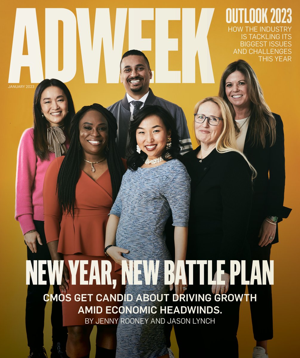 OpenWebHQ's tweet image. OpenWeb CMO @tiffanyxingyuw is featured today on the cover of @Adweek along with six other leading CMOs. In the must-read interview, this group of top marketers discuss their outlook on 2023. Read the piece for essential insights on the challenges ahead: adweek.it/OutlookCMO23