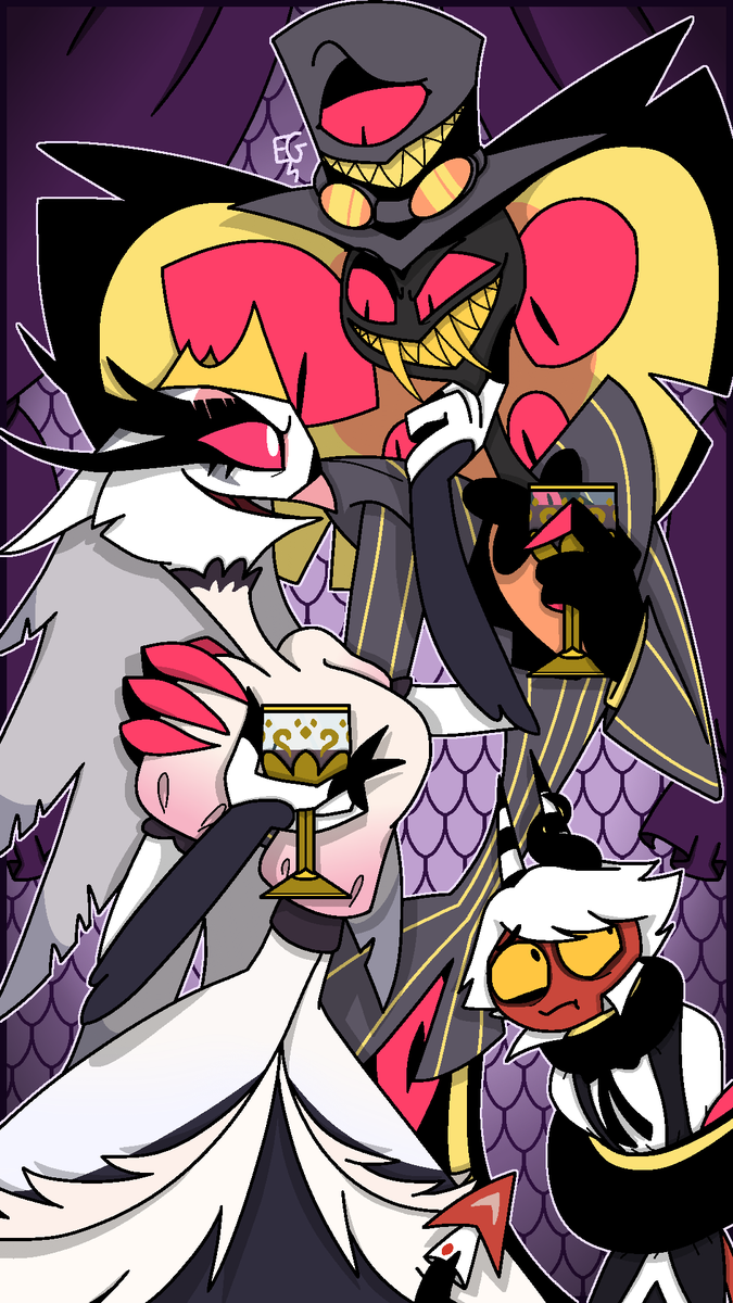 geek_ender's tweet photo. Stella X Sir Pentious BECAUSE I CAN ! I love this Crackship 💜
#HazbinHotel #Hazbin_Hotel #HazbinHotelSirPentious #SirPentious #Sir_Pentious #HazbinHotelArt #HHArt #HazbinHotelShip #HelluvaBoss #Helluva_Boss #HelluvaBossStella #HBStella #HelluvaBossShip #HelluvaBossArt https://t.co/LuEfhjDfBo