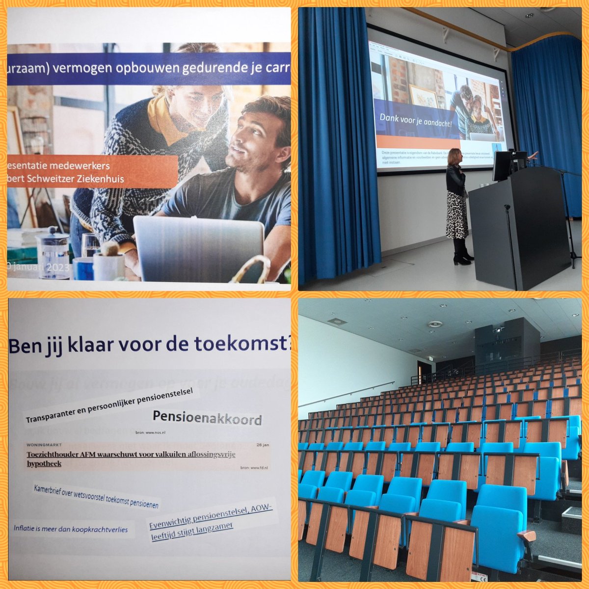 SaskiadeGraaf1's tweet photo. Vandaag een presentatie gegeven over het opbouwen van vermogen op locatie bij een bedrijf. Ook geïnteresseerd? 
#pensioen #beleggen #financieelgezondleven @Rabobank https://t.co/qErdP4j2DK