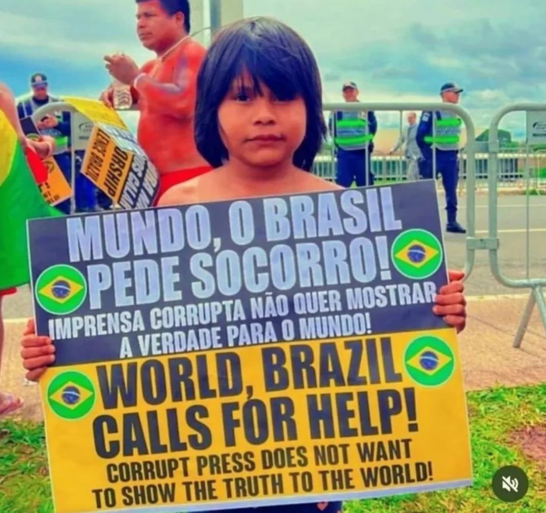 Paulaballestier's tweet photo. #LULAGENOCIDA #BRAZILCALLSFORHELP #PFGenocida #EXERCITOGENOCIDA #STForganizaçãoCriminosa https://t.co/xPfK59ma1B