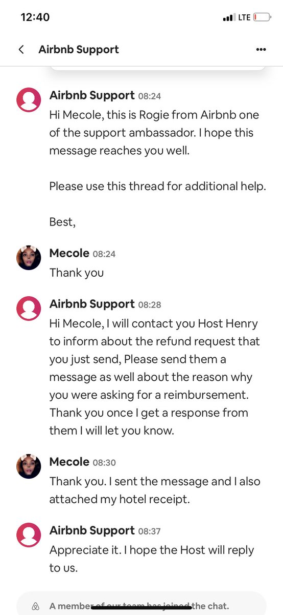 KarmelKnockout's tweet photo. Then I only started dealing with @AirbnbHelp @Airbnb and they just passed me around like a hot potato #Airbnb https://t.co/h22M9Y3v7T