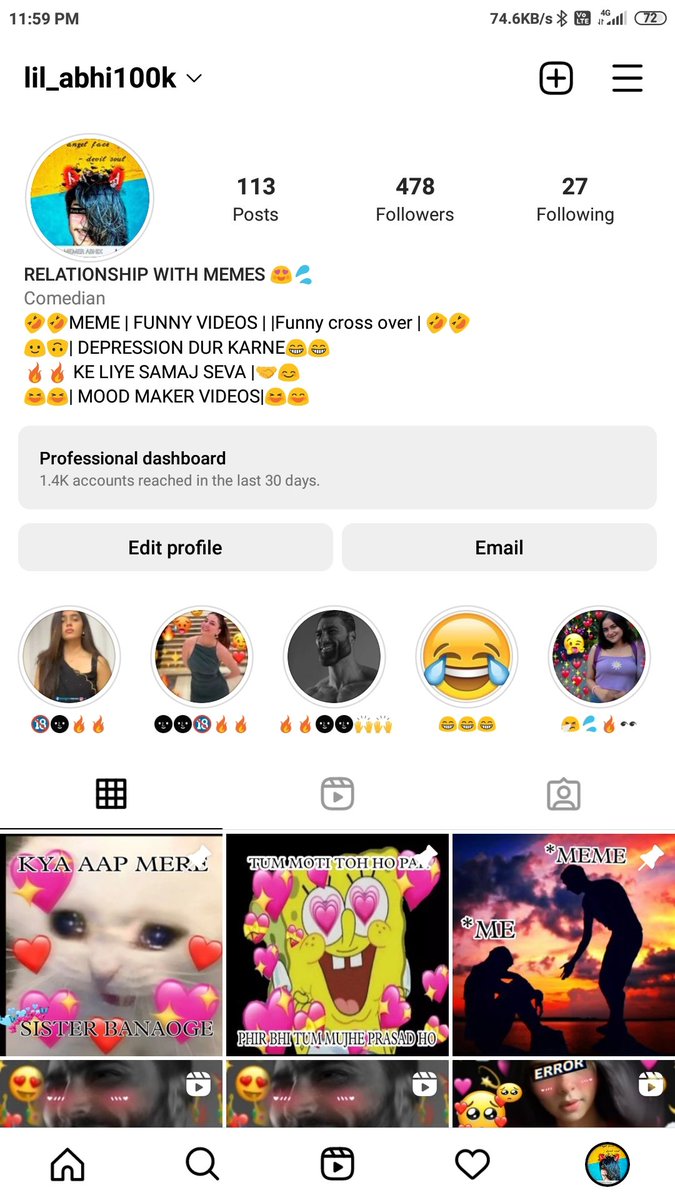 500 followers 😊🔥
22 followers needd 😊🥺❤ 
INSTA link ⬇️⬇️
instagram.com/lil_abhi100k

#instagram #support #ViratKohli𓃵 #Newpage #Instameme #Memes #Memes #memevideo #500followers #elon_musk #Memer #Contentcreater #editing #Funny #HappyBirthdayHrithikRoshan #ViratKohli𓃵 #dream