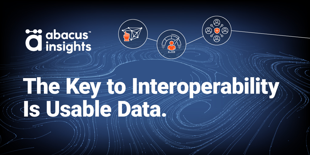 AbacusInsights's tweet image. @FierceHealthcare and @Google survey says data #interoperability will improve operational efficiency. The key, however, is digitally exchanging #usabledata —accurate, complete, timely, relevant, versatile, when and how it’s needed. #healthit #healthtech  #healthcareinnovation