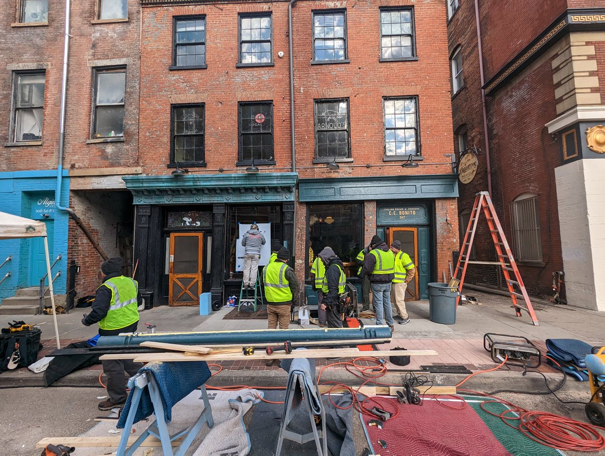 Open for business today! It may look as if we are under construction but I assure you that we are open! Arnold's Bar will be open from 4-10 tonight. Sorry, the kitchen is closed but you are welcome to come in for a drink and see Pam!