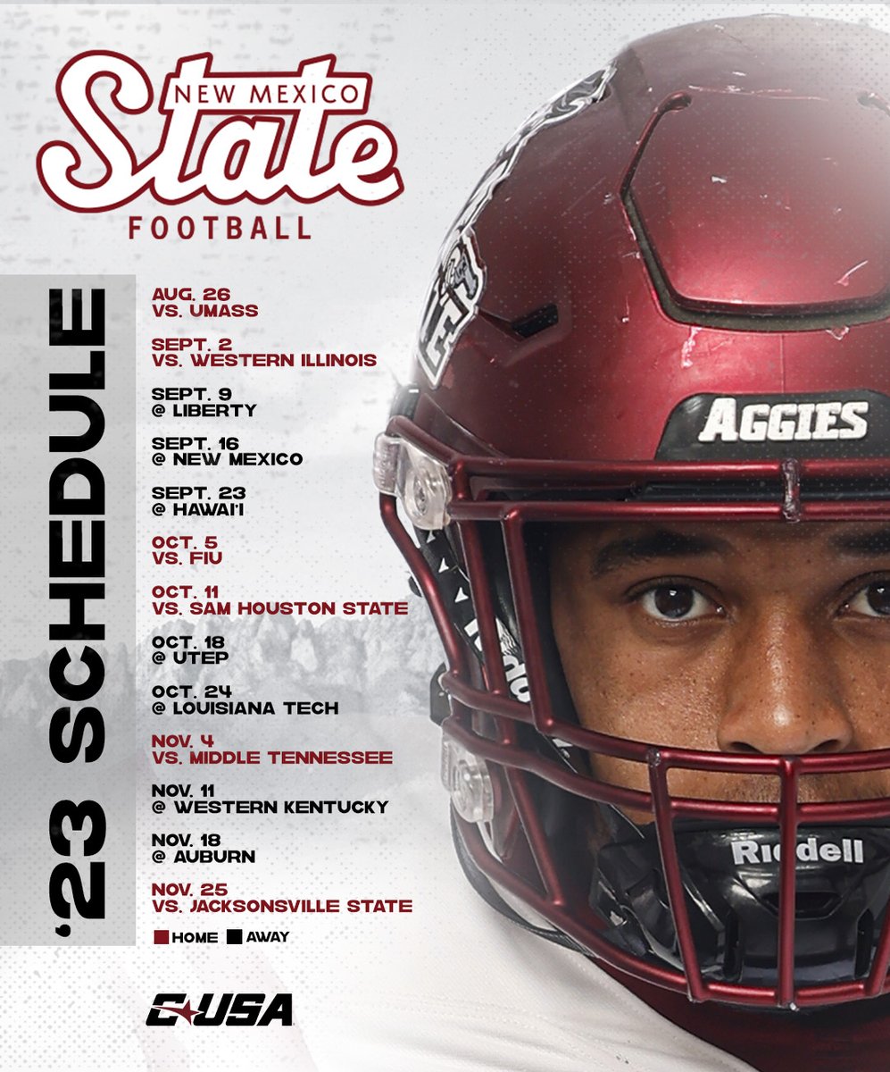 Our Conference USA era starts now! #AggieUp 

📰: bit.ly/3CCr9lI