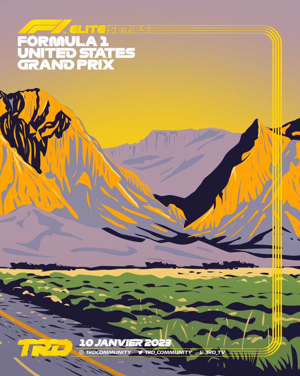 ⏰ IT’S RACE DAY ! 

Direction les États Unis à côté de Austin au Texas pour nos pilotes de la Elite Series ! Qui remportera cette deuxième courses de la saison ? 

#TRDF1SERIES #FORZATRD