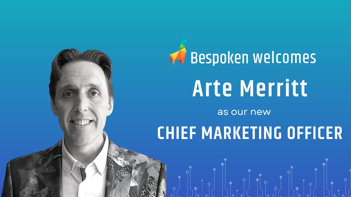 We're beyond excited to announce that <a href="/artemerritt/">Arte Merritt</a> is our new CMO. He's a seasoned pro in the industry and will be taking our sales &amp; marketing to new heights! Let's give him a warm welcome as we continue to dominate the AI-driven space.🚀 Learn more 👉 bit.ly/3irsvsG