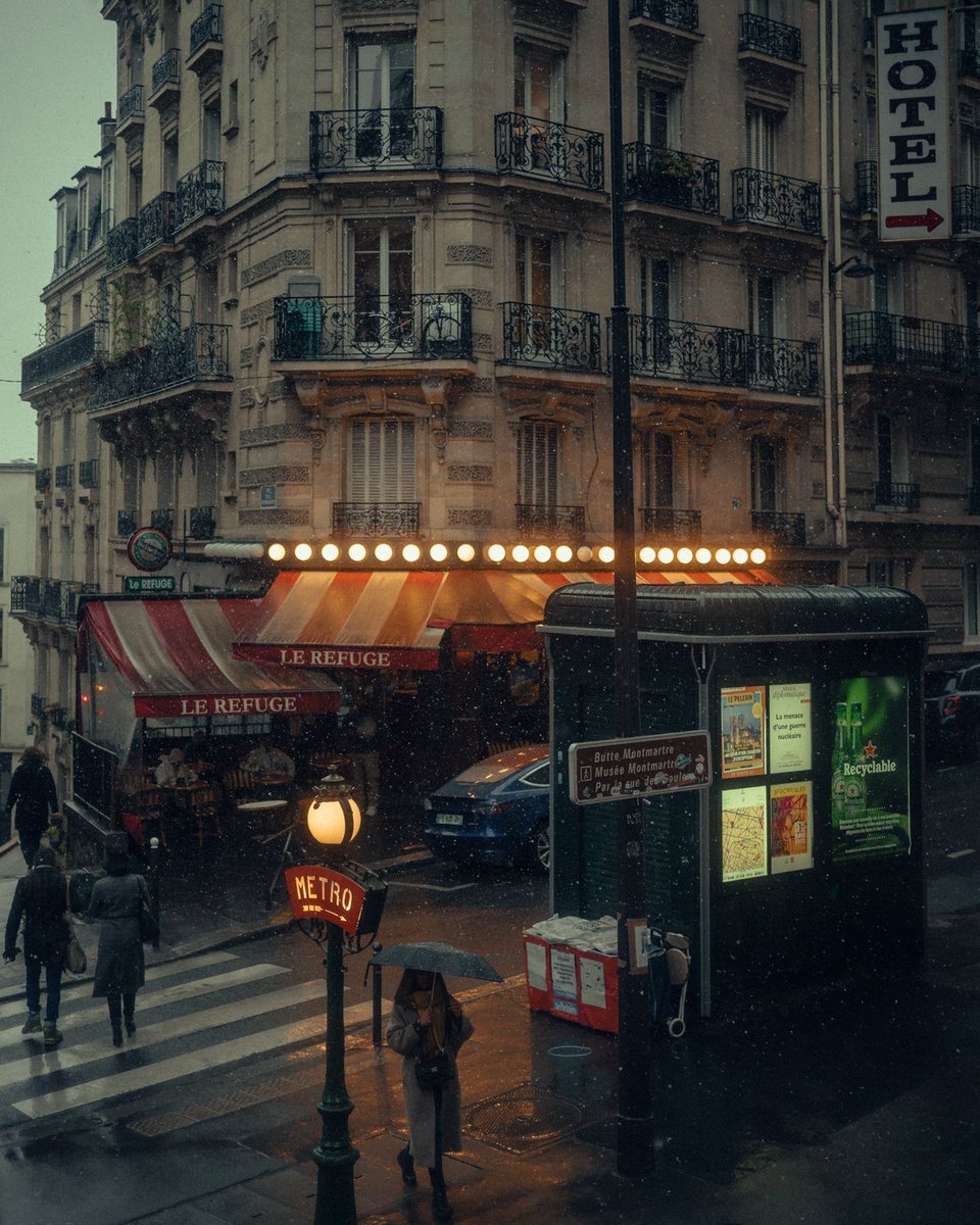Pourquoi j’aime le mauvais temps à Paris : 📸