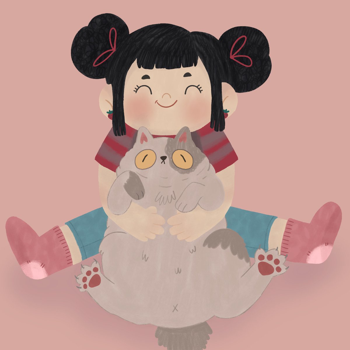 maymay_cl's tweet photo. Hoje é #PortfolioDay 
Oie, eu faço ilustrações estilo cartoon fofinha. 
Estou procurando oportunidades de trabalho ✨
https://t.co/JRzn61Sw1g
Email: ohmay.ilustra@gmail.com
Isnta: ohmay.ilustra https://t.co/gh46Y4gu48