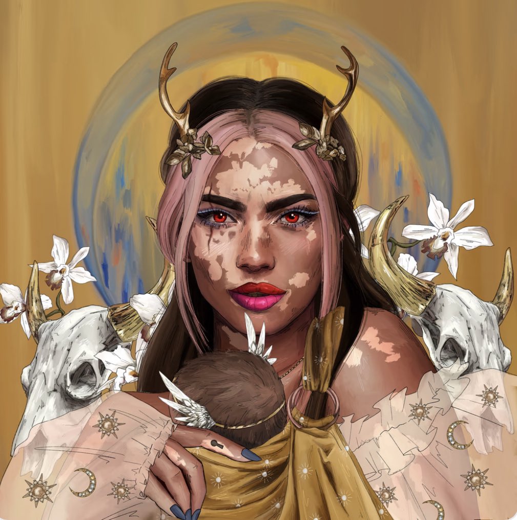 Got this beauty on secondary, there is nothing like a mother’s love + she’s a rare one <a href="/sacred_skulls/">Sacred Skulls</a> ❤️‍🔥