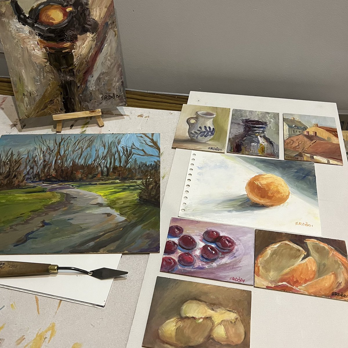 TamasErdodi's tweet photo. Creating art every day feels inspiring, follow on the Journey :) #arttok #art #painting #artjourney #tamaserdodi #ArtistOnTwitter https://t.co/9N6yHhKFKv