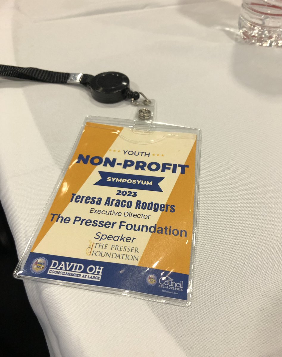 The Presser Foundation tweet media