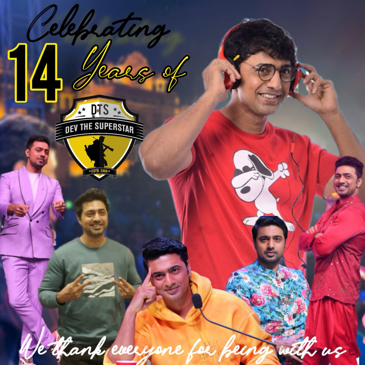 TeamDevFC's tweet photo. দেখতে দেখতে ১৪ টা বছর পেরোলাম আমরা, ধন্যবাদ আপনাদের সকলকে আমাদের পাশে থাকার জন্য এবং অসংখ্য ধন্যবাদ @idevadhikari দাদা।
তোমার সাপোর্ট ছাড়া এতটা পথ চলা সম্ভব ছিল না।

#HappyBirthdayDTS https://t.co/7Y9um8YQnS