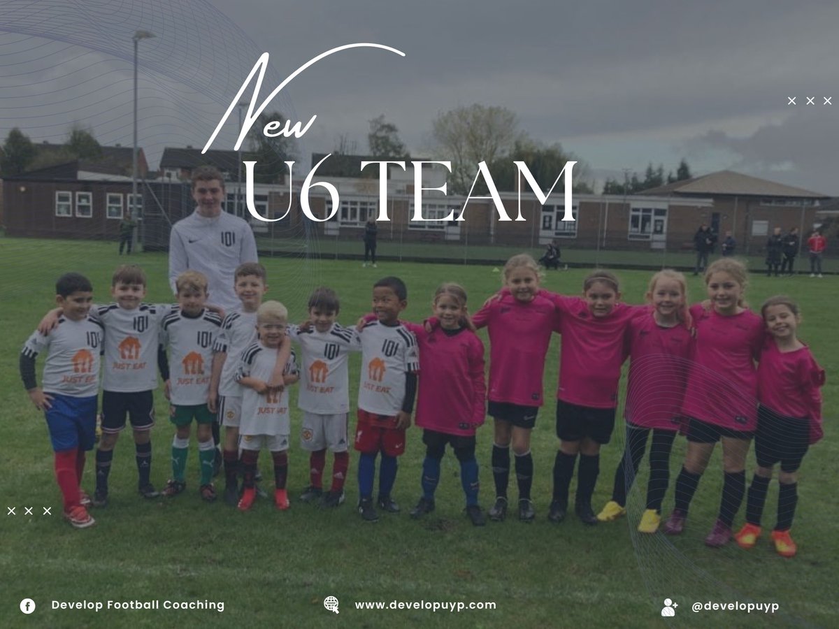DevelopUyp's tweet image. JOIN US ⚽️

We are looking to add additional players to our current U6 team. 

Our team trains Wednesday 5-6pm and we are looking for both boys &amp;amp; girls currently in school year 1 to join 🖤 

You can DM us or get in contact via our website: developuyp.com/developfc

#developfc