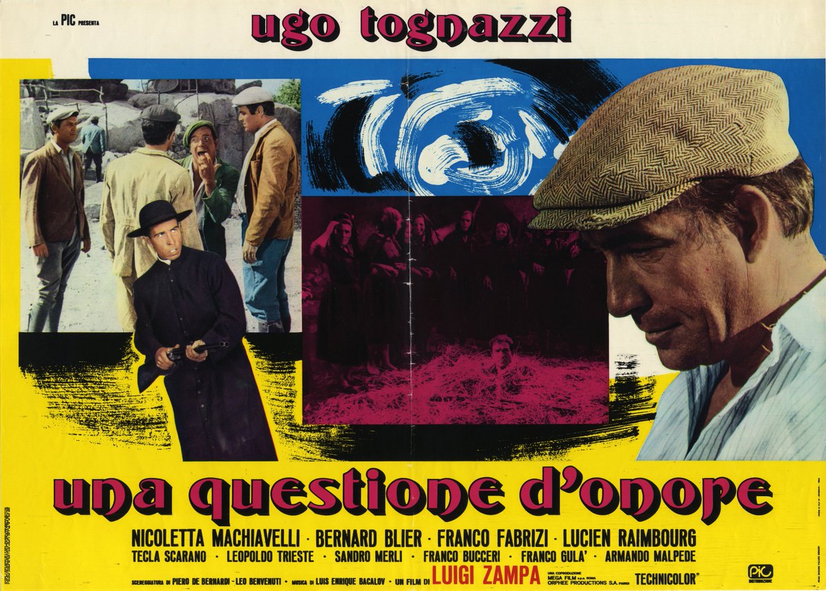 Proseguono gli appuntamenti della rassegna cinematografica collegata alla mostra #Cinemanifesti.
Questa sera, alle 19, nella sala conferenze dell'@ExmaCagliari verrà proiettato il film "Una questione d'onore" (1965). Vi aspettiamo! 🎞️
Ingresso libero e gratuito 
<a href="/CinetecaSarda/">Cineteca Sarda</a>