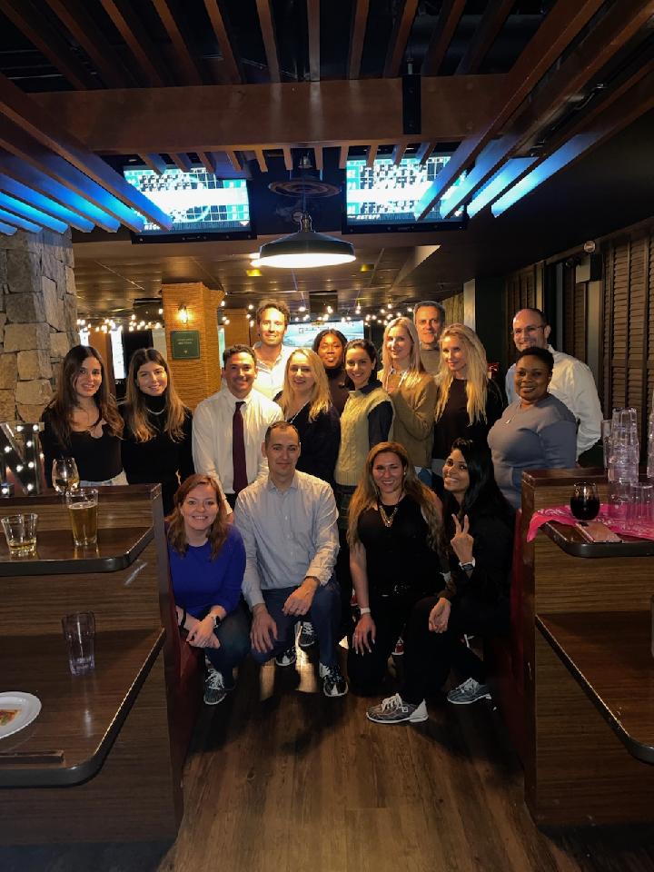 FordhamLawINTL's tweet photo. After their first day of orientation, our LL.M. students filled the lanes at Bowlero in Times Square for a fun night of bowling. 
#LLM #FordhamLaw #GoRams #International https://t.co/gTQehoj822
