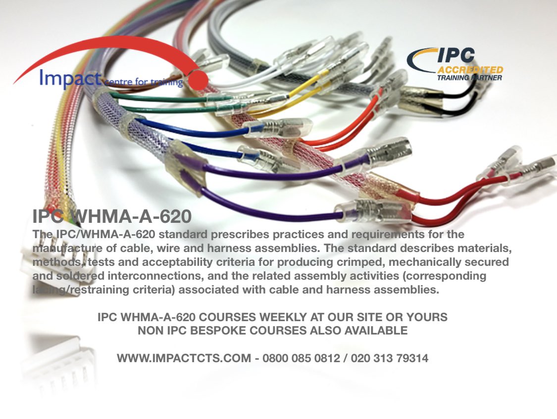 impactcts's tweet photo. ✅Certification
✅Recertification
✅Online
✅Challenge
✅CSE
✅CIS
✅CIT
#training #ipc #whma #cables #cablemanagement #automotive #defenceindustry #spaceindustry #medicalindustry #railwayindustry #aerospaceindustry https://t.co/uQWEdR5hcg