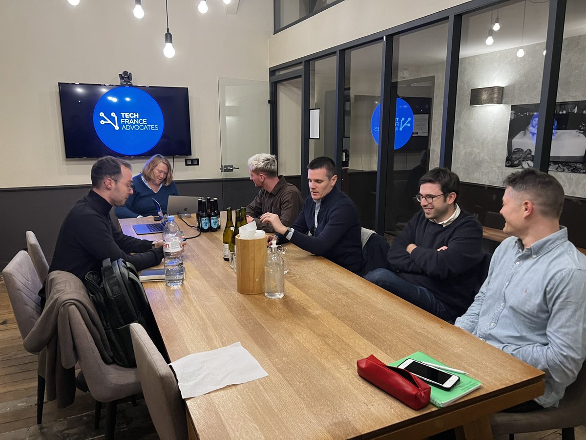 TechFranceAdv's tweet image. En ce moment:

Tech France Ambassadeurs (Tech France Advocates) a son premier événement informel pour 2023! Focus sur Web3.0 🤖

#globaltechadvocates #web3community #web3