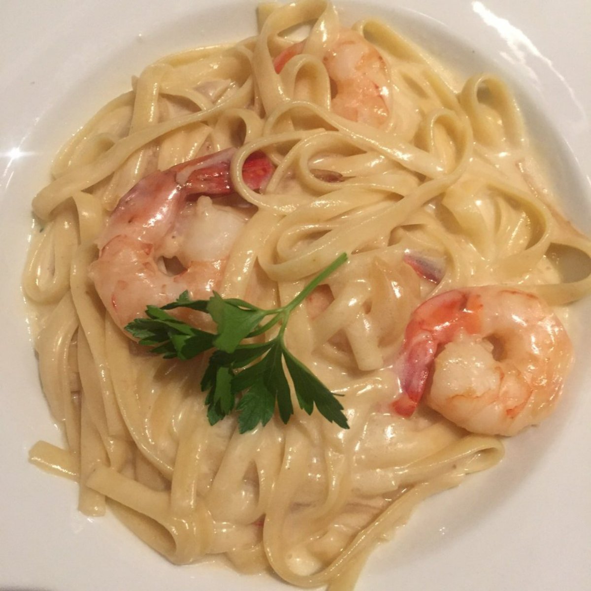 sandstonegrill's tweet photo. New year, new go-to order! What's it going to be this year, Niagara Falls? We can't wait to see what seafood dishes like our shrimp fettuccine you try. https://t.co/WHFMnkRiwe