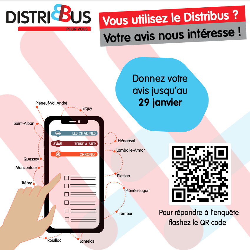 LTMagglo's tweet photo. 𝗘𝗻𝗾𝘂𝗲̂𝘁𝗲 𝗗𝗶𝘀𝘁𝗿𝗶𝗯𝘂𝘀 🚌

Nous avons besoin de vous !
Vous êtes un utilisateur régulier ou occasionnel du réseau Distribus, en Citadines, en Terre &amp; Mer ou en Chrono ?
Répondez sans plus attendre à ce questionnaire 👉 https://t.co/DeZFOeuRMr https://t.co/0iXMHnzvoe
