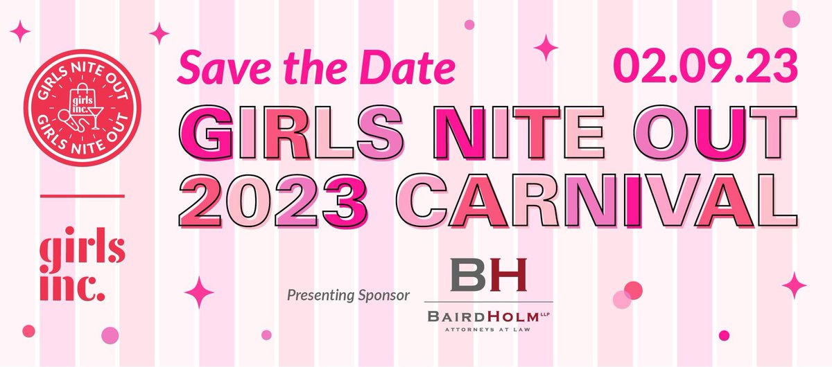 One of my all time favorite events benefiting the girls at @GirlsIncOmaha! Grab your girlfriends and get your tickets now! #StrongSmartBold #Forthegirls #omaha #communitysupport