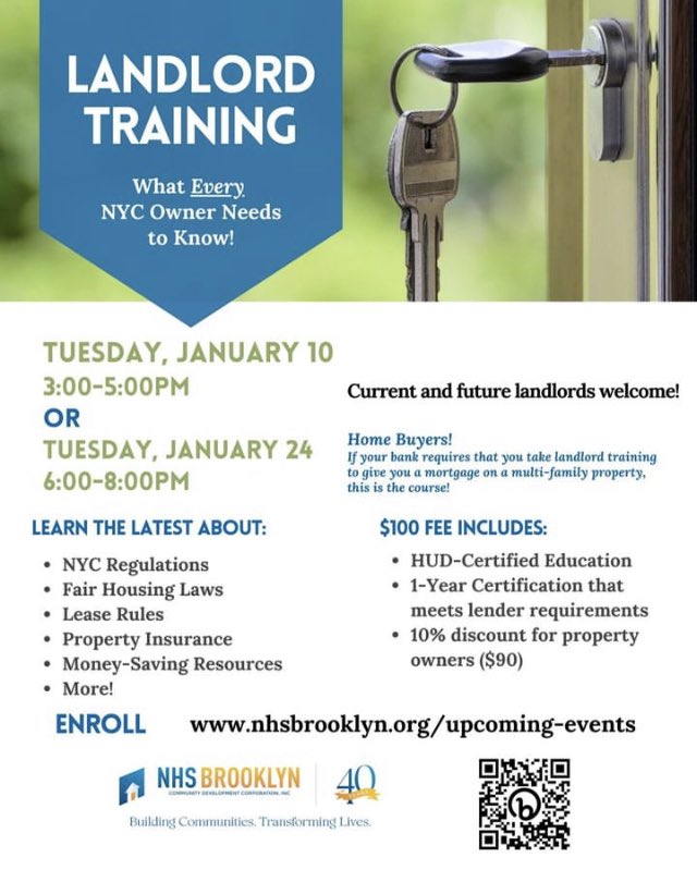 CMbarron2's tweet photo. Landlord training today from 3-5pm. https://t.co/rSuUzj31ZO