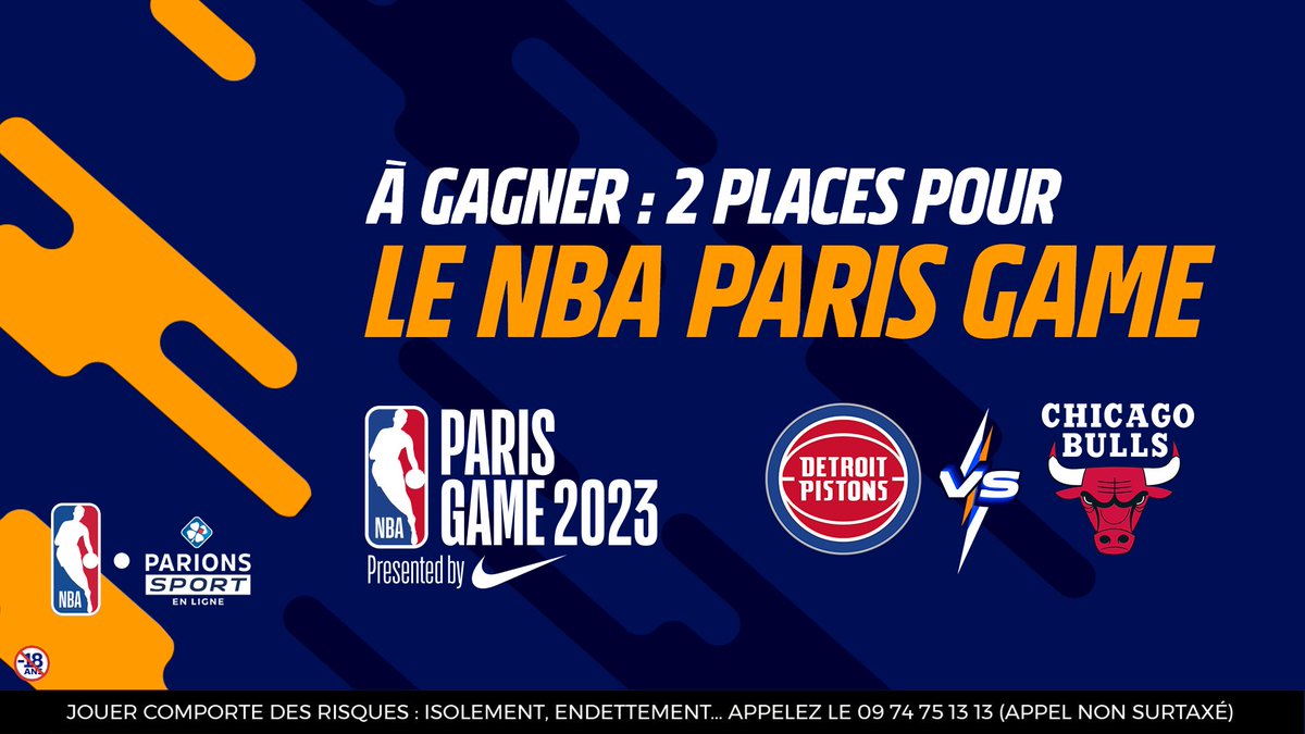 JPronos23's tweet image. 🎁 JEU CONCOURS 🎁

Le lot ULTIME, vous ne verrez rien de plus beau aujourd’hui !
2️⃣ places pour le #NBAParisGame entre les Pistons et les Bulls à gagner 🤩 🇺🇸 

POUR PARTICIPER :

- FOLLOW @JPronos23 &amp;amp; @ParionsSport 
- RT LE TWEET

Tirage au sort le 16/01/2023 🍀