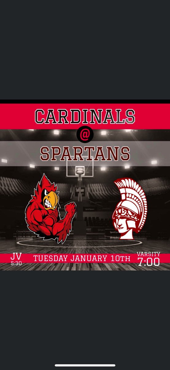 Boys Basketball Tuesday,
January 10 ‼️
vs. Boardman
JV: @ 5:30
Varsity: @ 7:00
📍Boardman High School 📍
🚨 Pajama Theme 🚨
