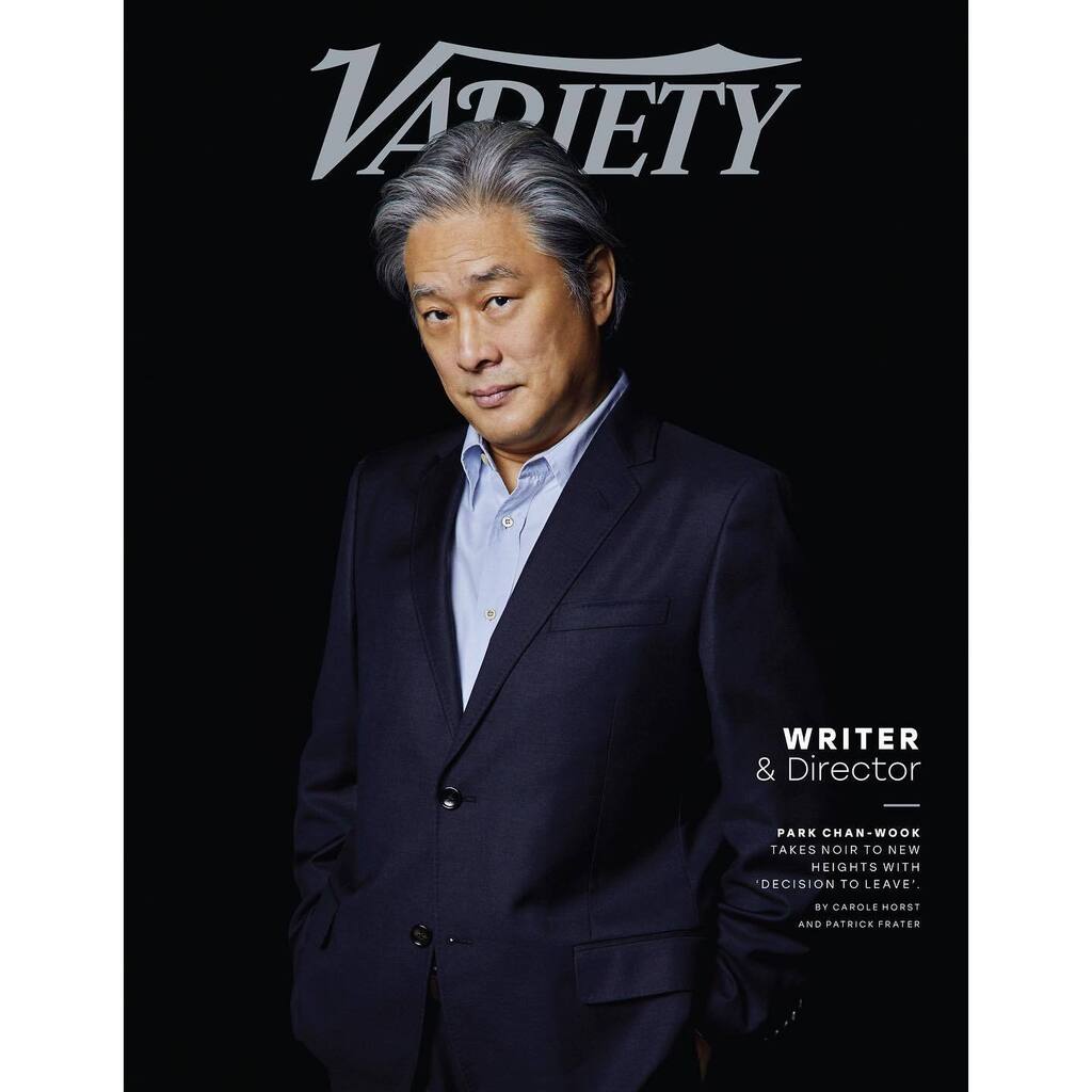 rmaltz's tweet photo. @variety awards extra editions #8 with #parkchanwook #director of #Decisiontoleave photographed by @dandoperalski - Visual Dir @jenniferdorn - cover Designer @sassy_silver 
• •
•
#photoshoot #portrait #variety #VarietyMagazine #celebrity #cover #FYC … https://t.co/7yUUugLtS4 https://t.co/UoLQGN0mwV