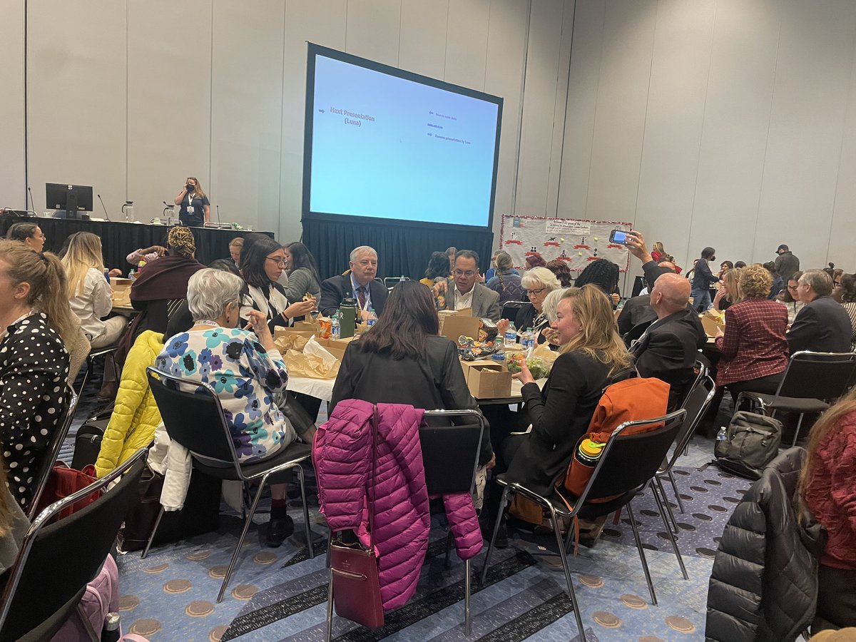 EricaGrowCei's tweet photo. Check out this amazing crowd at the @ametsoc Women in Atmospheric Sciences Luncheon! #AMS2023 #AMSwomen https://t.co/jeRDtriIE4