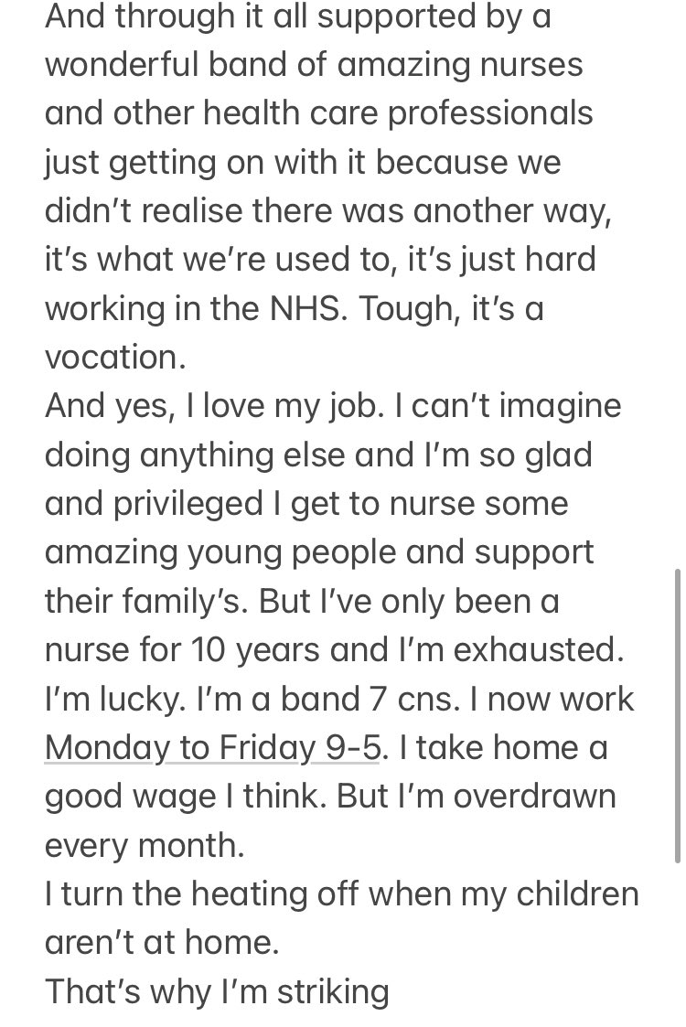 I’m striking next week. I don’t want to. It’s hard as a nurse to knowingly leave the service short. I don’t want to lose 2 days pay either! But I’ve had a think and here’s #WhyIStrike #nursestrike