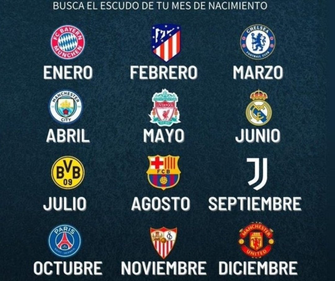 Mario___RM's tweet photo. Di que equipo eres según el mes de tu cumpleaños sin decir el nombre del equipo.

El mio: Muchas humillaciones en Europa, muchas palancas, pocos títulos. https://t.co/z9HL8ZgX8o