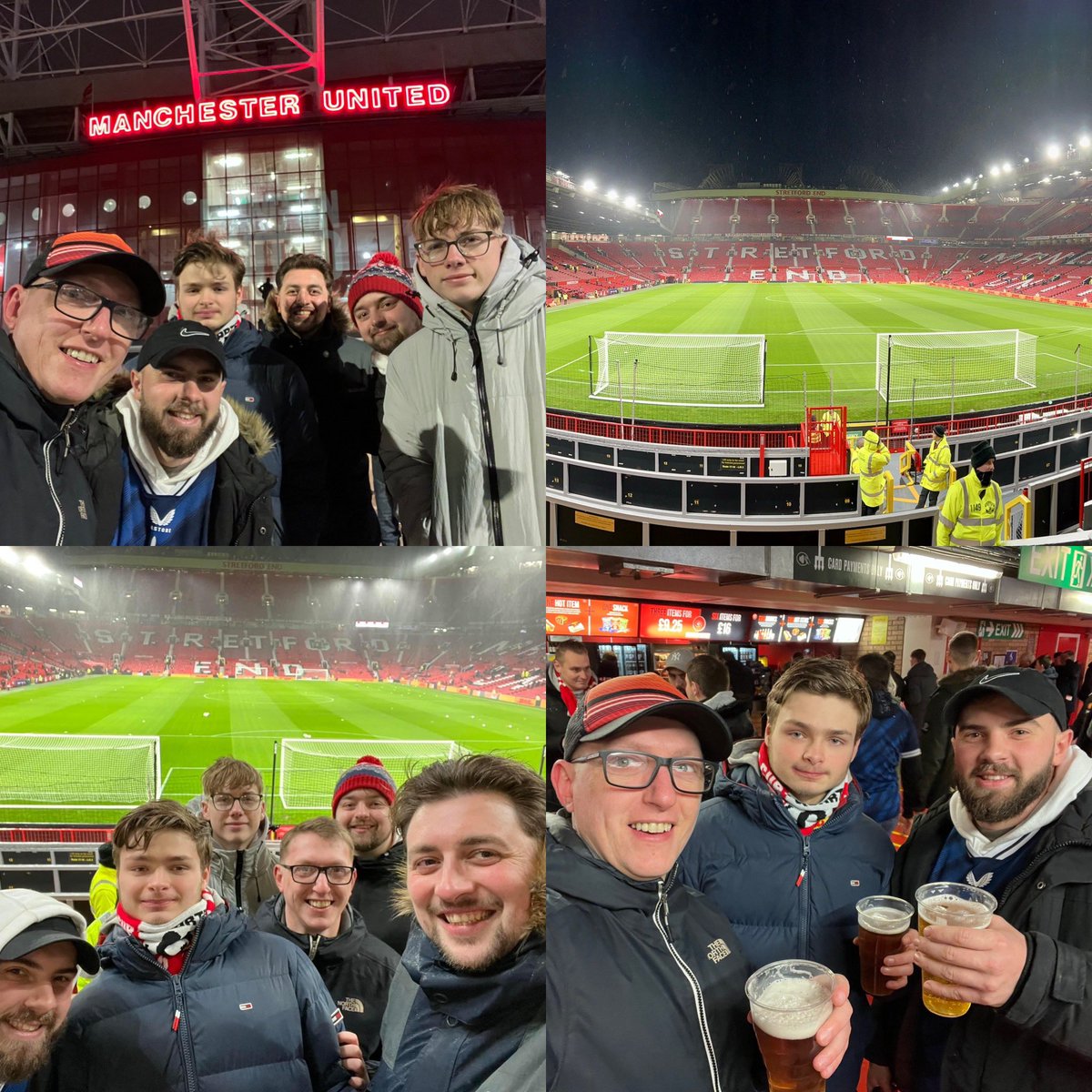 Looking forward to spending an evening making memories with these handsome fellows. Watching the mighty Charlton Athletic face Man Utd at Old Trafford in the Quarter Final of the Carabao Cup.. the stuff dreams are made of… let’s go!!! #cafc #coyr #manymileshaveitravelled