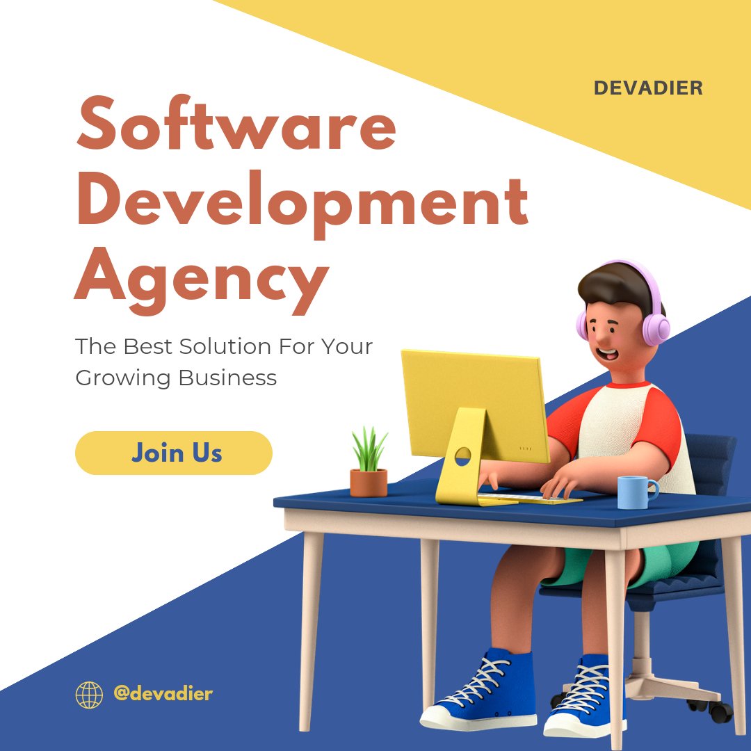 devadier's tweet image. Looking for software solutions?
DevAdier is here to help you!

#softwareagency #softwaredevelopment #webdevelopment