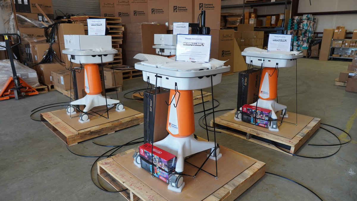 So many carts are being built and shipped to children in hospitals.

So many smiles will be realized that wouldn't have before. 

All because of you. &lt;3