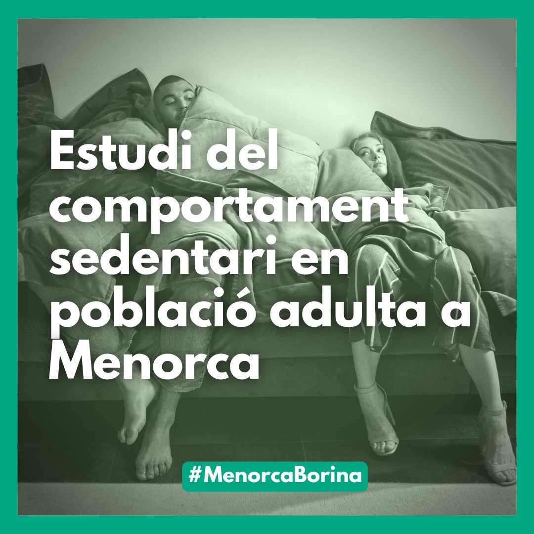 esportscime's tweet photo. El sedentarisme és cada vegada més protagonista a la nostra vida diària i això comporta una major incidència en malalties com les cardiovasculars o la diabetis del tipus 2. https://t.co/wsLEwIEbrC