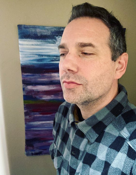 Ontologics's tweet photo. Tracking vocals today on song three for LP IV! Pretty sure the mailman just got a sneak peek. #MrYellStuff #Dungeon https://t.co/B20ePhb5S4