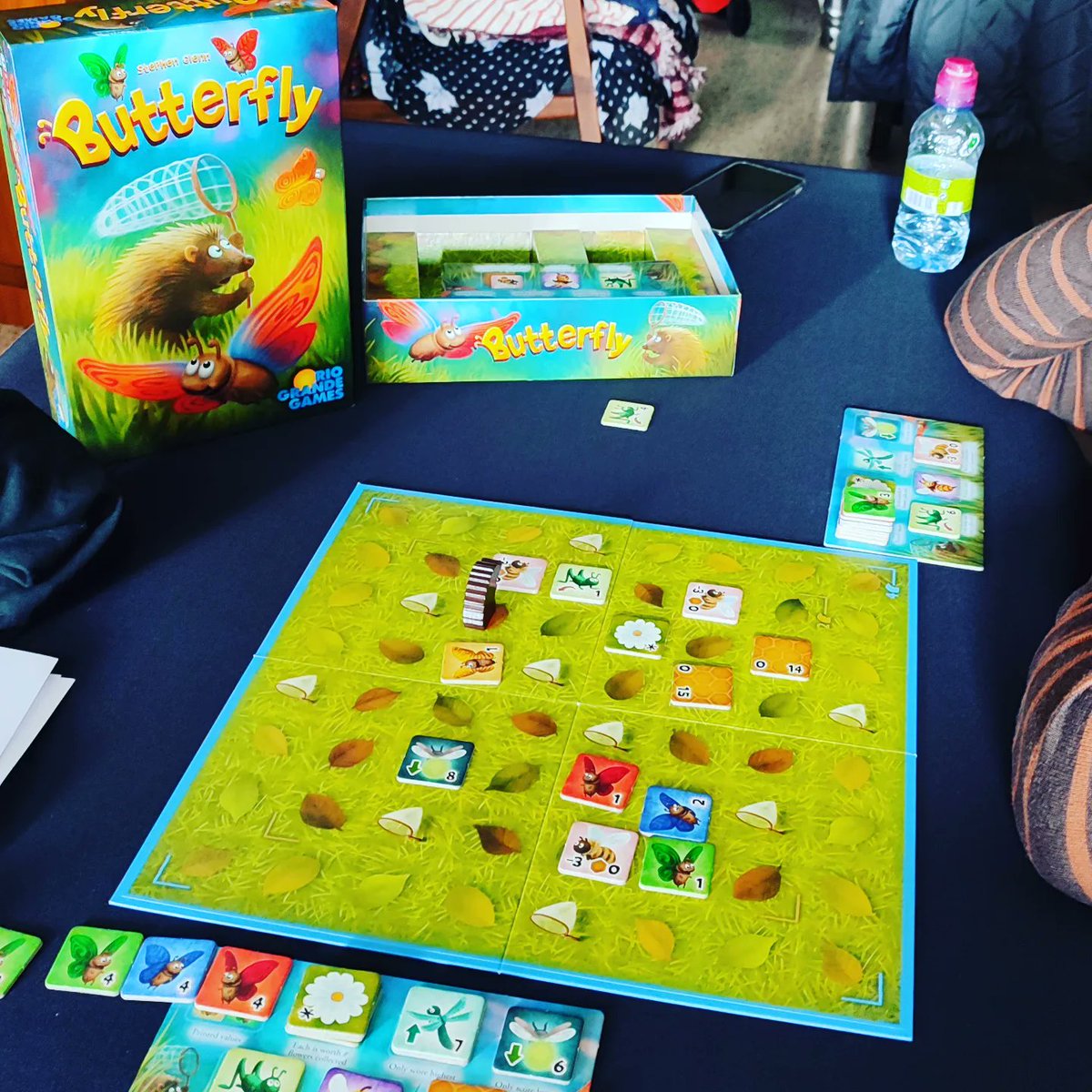 Entre piedrecitas gemitas y bichitos... seguimos a tope.
#splendorduelboardgame #butterfly #2js #juegosdemesa #brettspiele #jeuxdesociété #tabletopgaming #riograndegames @Asmodee_Spain