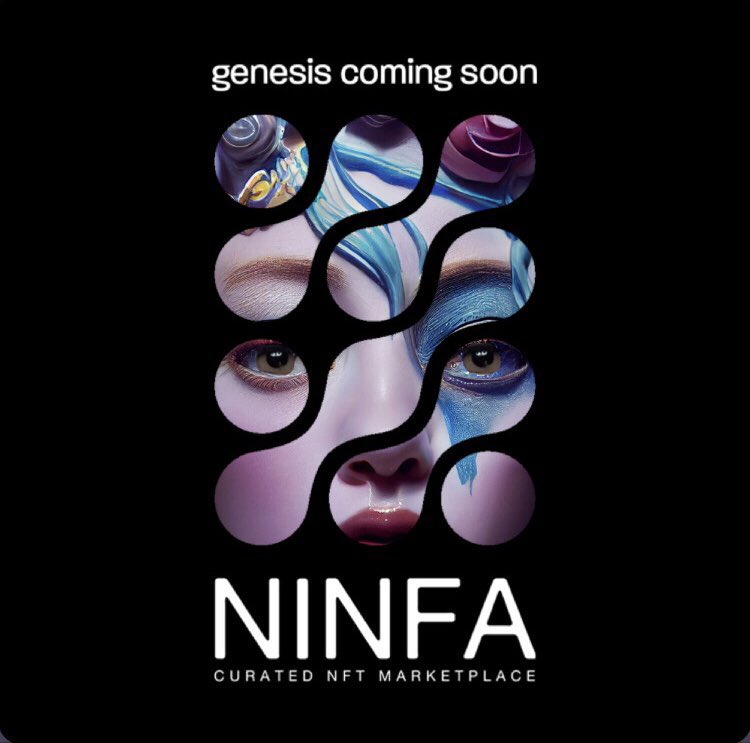 The countdown has started! My <a href="/Ninfa_io/">NINFA</a> Genesis piece drops tomorrow! 💕✨ 01.11.23