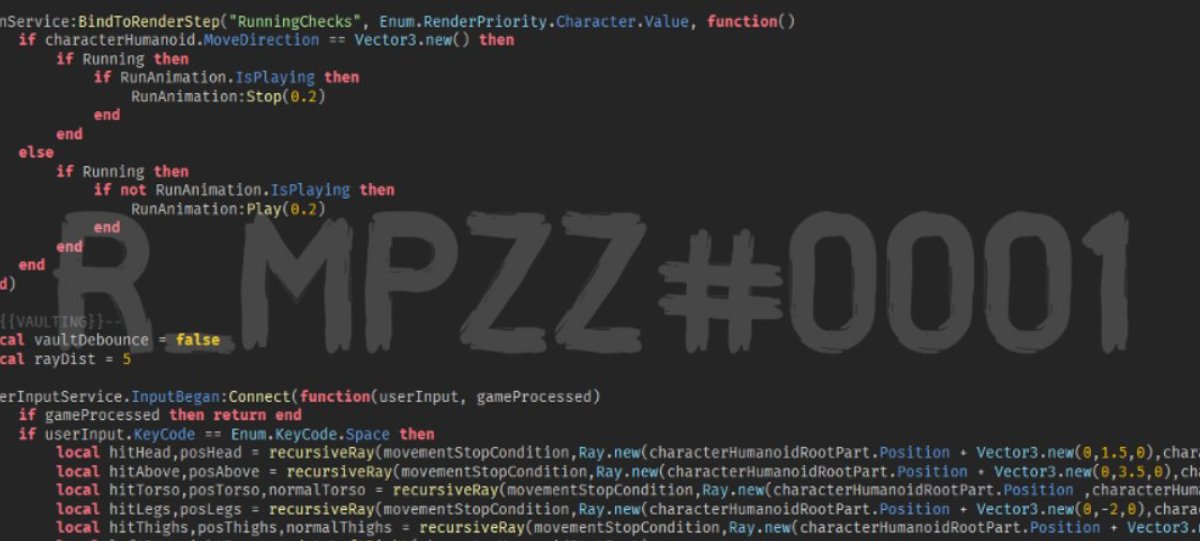 FeelixScripts's tweet image. Roblox Scripter for hire
PRICES - 50,000 ROBUX OR $650+
I will take percentage if I deem the game as successful
If you are looking for me to do commission then it would be discussed via our dms : R_MPZZ#0001
#Robox
#Robloxdev
#Robloxscripter
#developerroblox
#programmer
