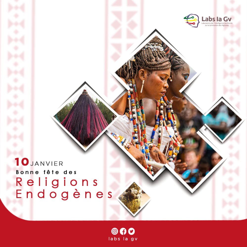 Ce 10/01 plusieurs manifestations ont rassemblé des personnes d’horizons divers autour du #Vodoun.Cette religion,qui répond aux 4éléments:l'eau,la terre,l'air et le feu est née de la rencontre des cultes traditionnels des dieux yoruba et des divinités « fon » et « éwé ».#Fier