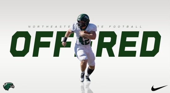 David Stettmeier (@davidstettmeier) on Twitter photo Blessed to receive an offer from NSU to ball out at the next level!
<a href="/JREldridgeVVR/">J. R. Eldridge</a> <a href="/NSU_Football/">Northeastern State Football</a> <a href="/CoachDCarter56/">Damani Carter</a> Blessed to receive an offer from NSU to ball out at the next level!
<a href="/JREldridgeVVR/">J. R. Eldridge</a> <a href="/NSU_Football/">Northeastern State Football</a> <a href="/CoachDCarter56/">Damani Carter</a>