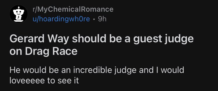 kimmylo8's tweet photo. What is the best way to get @gerardway or @RuPaul to see this suggestion? because this, this is amazing. https://t.co/iEEeHALNtN