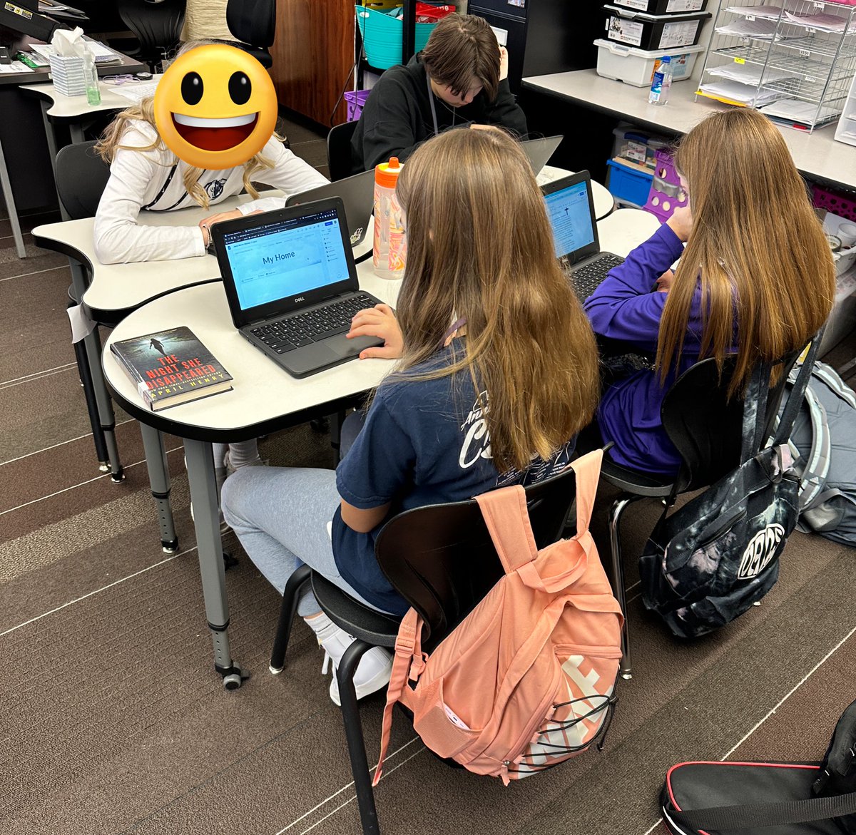 ReneEgle's tweet image. Students in GT ELA @TruettWilsonMS created memoirs websites using #googlesites &amp;amp; @canva @agfolse45 I ❤️ supporting my teachers #nisdit