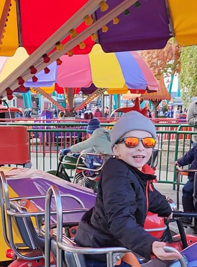 CinCmg's tweet photo. @cedarpoint That smile says it all https://t.co/9RxCWnnC2T