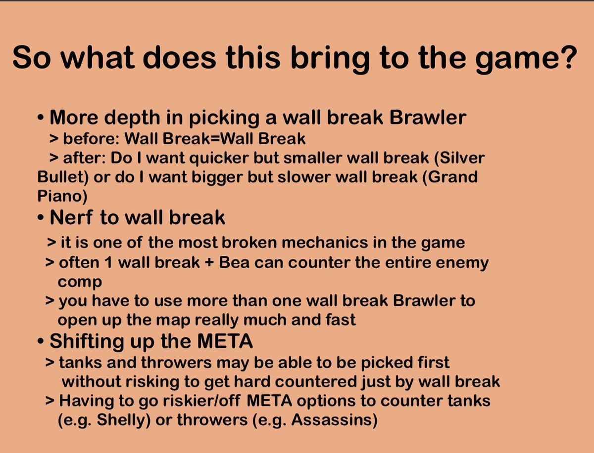 With so many wall break options in brawl stars now, and how many brawlers it counters, I had an idea on how to possibly improve/fix it. <a href="/onkelmobs/">Onkel Mo</a>