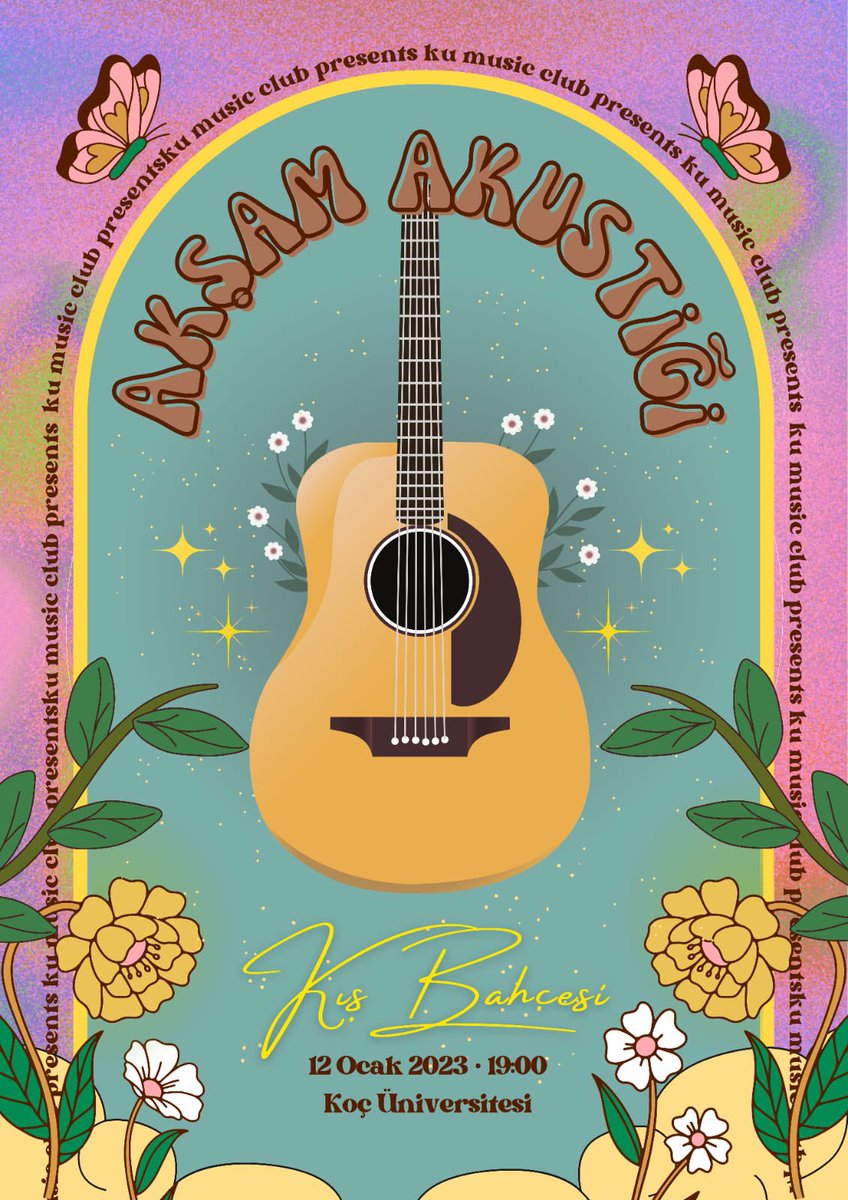 KU_MUZIK's tweet photo. Herkese selamlar, 12 Ocak Perşembe günü saat 19.00'da Kış Bahçesinde gerçekleşecek akustik konserimize hepiniz davetlisiniz. 

Greetings to everyone, you are all invited to our acoustic concert that will take place on Thursday,12 January at 7pm in the Winter Garden https://t.co/3oonn8c7QD